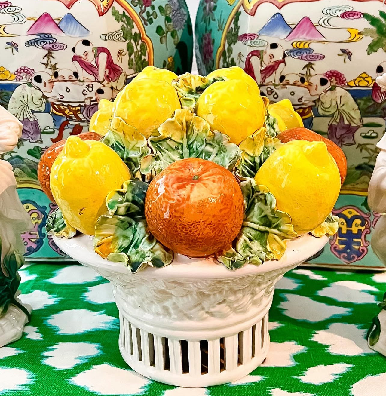 Vintage Lemon and Orange Topiary