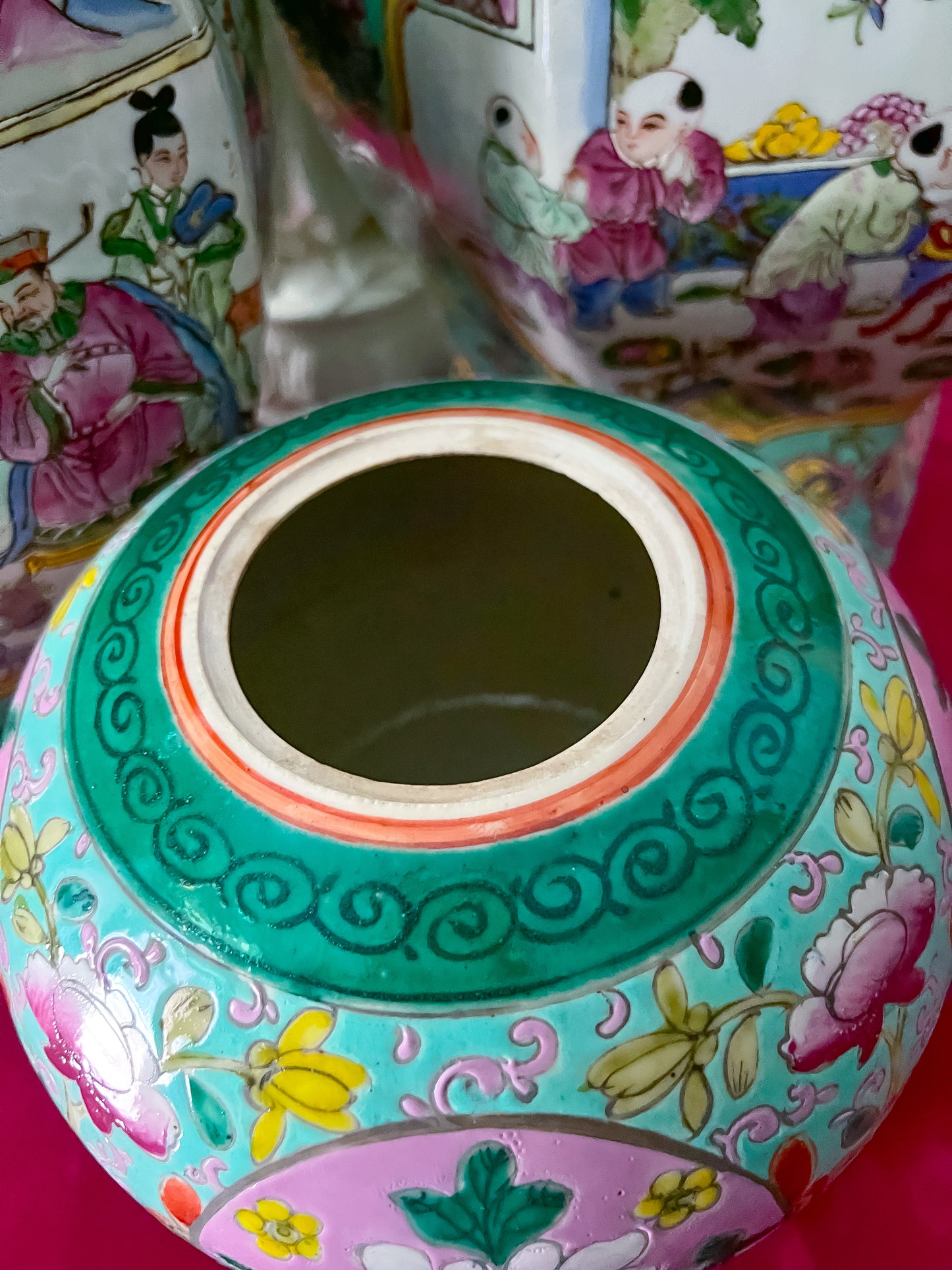Chinoiserie Ginger Jar