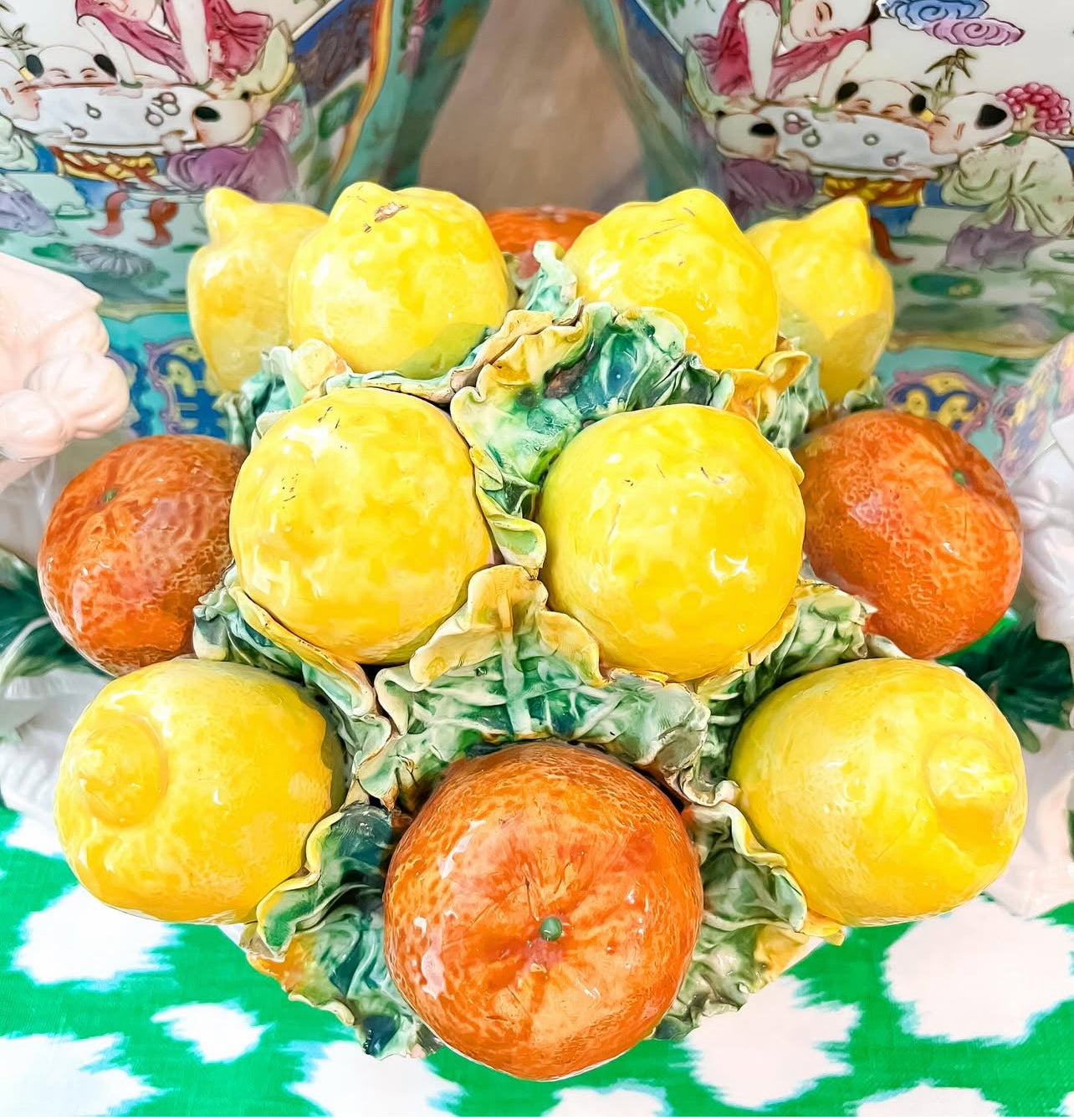 Vintage Lemon and Orange Topiary