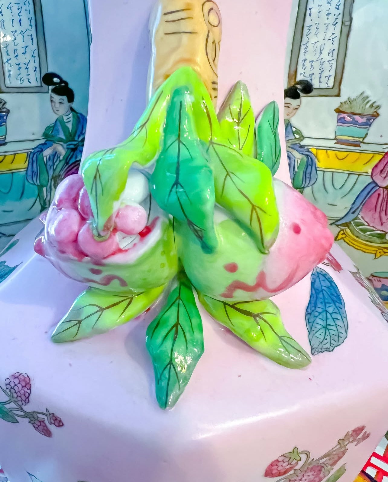 Vintage Andrea by Sadek chinoiserie vase