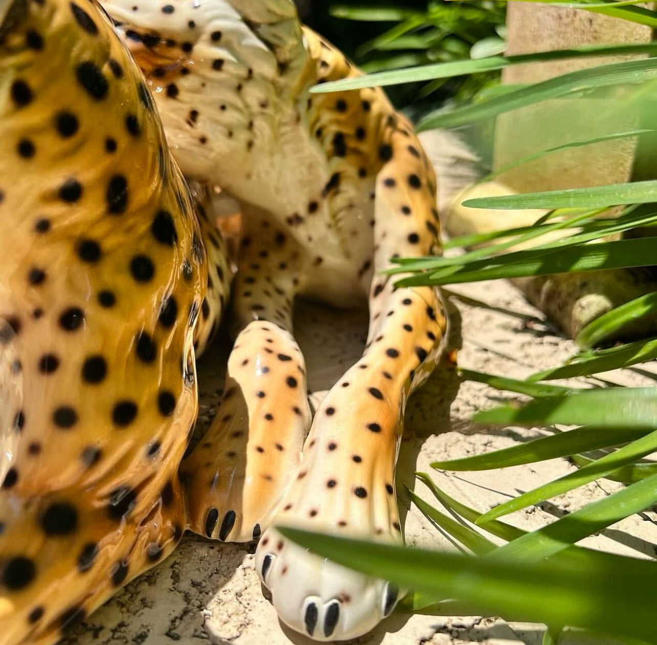 Mid century Ronzan cheetahs