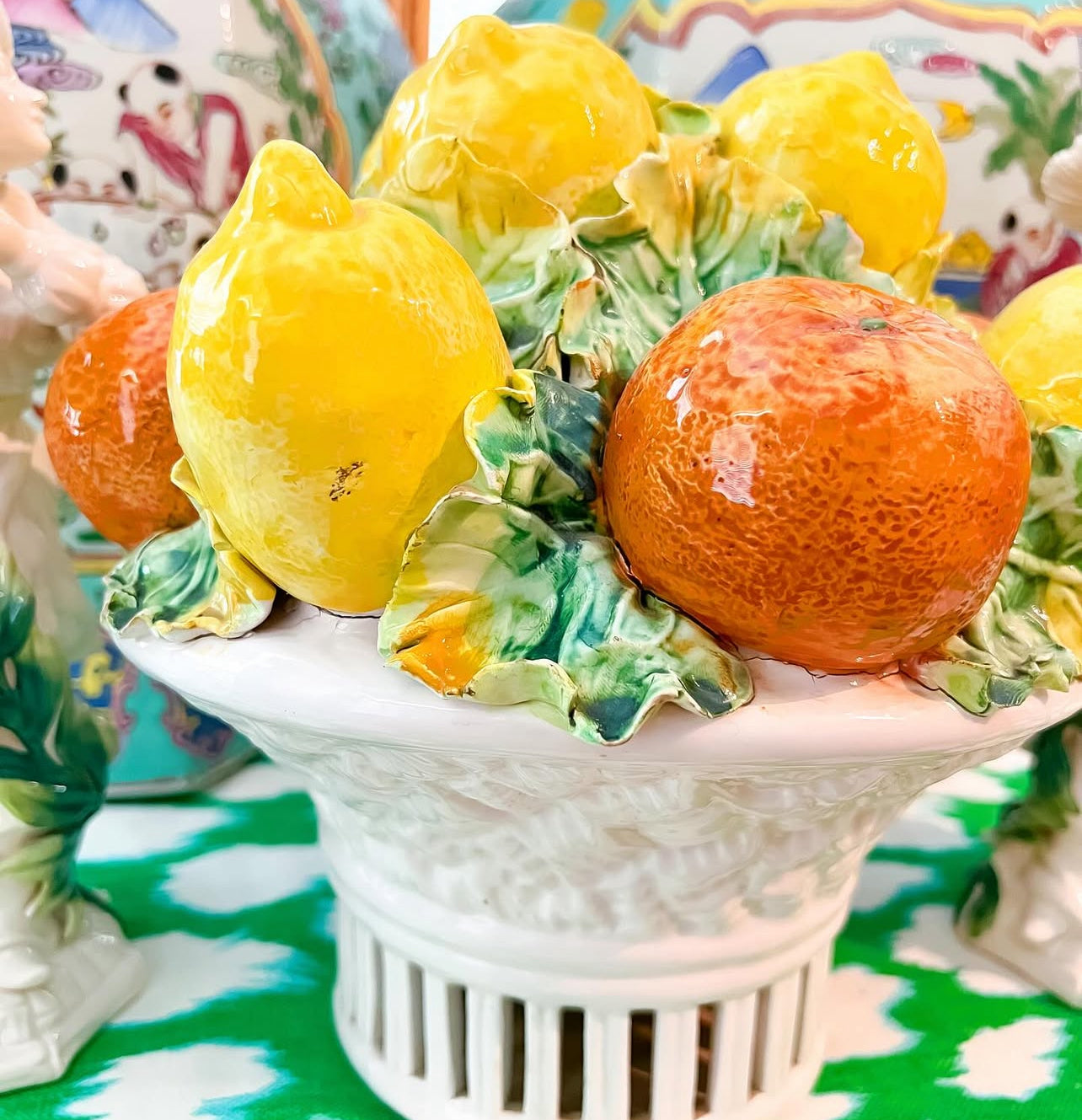 Vintage Lemon and Orange Topiary