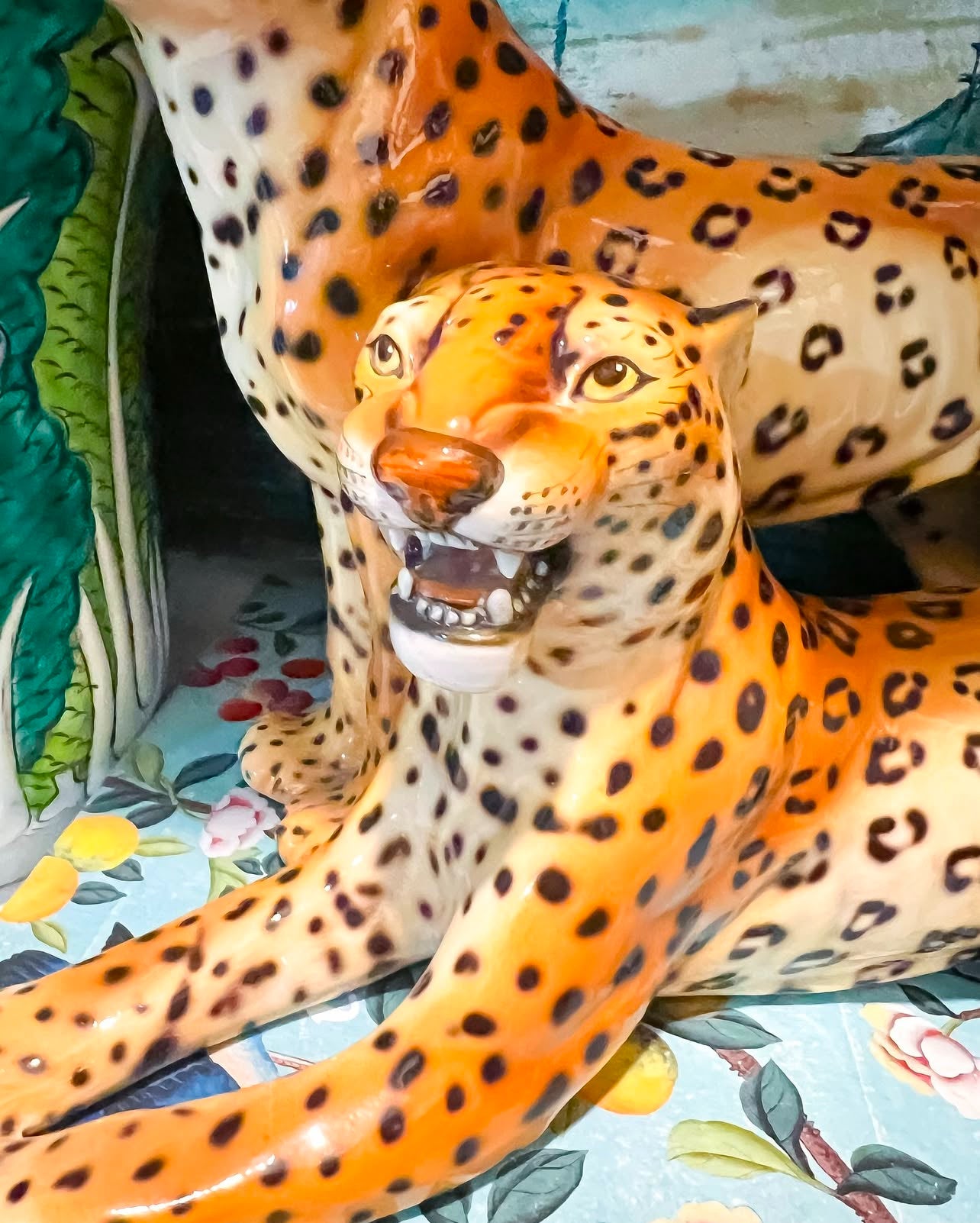Mid century Ronzan Leopards