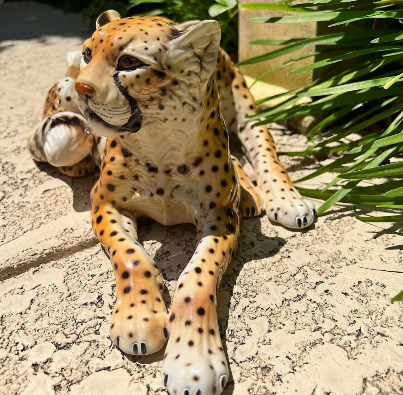 Mid century Ronzan cheetahs