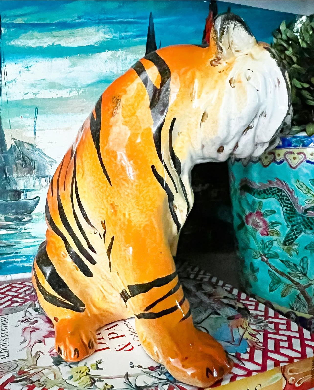 Mid century Tiger made in Italy