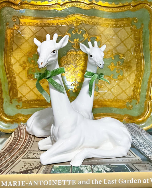 Vintage Fitz & Floyd giraffe pair
