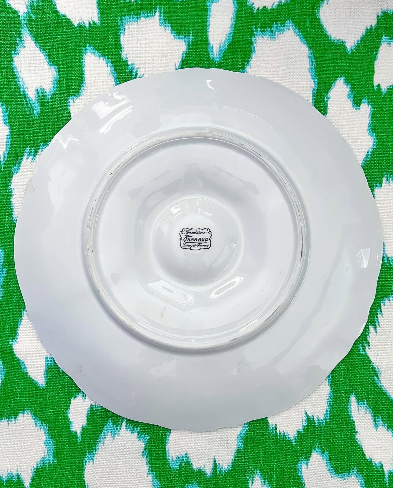 Vintage Limoges oyster plate